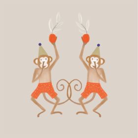 Studio Pieni Poster A3 - Na-apen Studio Pieni Poster A3 - Na-apen