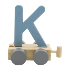 Jep Letters Treinletter K Blauw