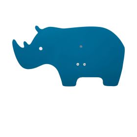 Roommate Rhino Lamp Blue