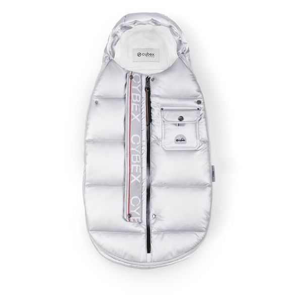 Cybex Platinum Winter Footmuff Mini Arctic Silver - Silver