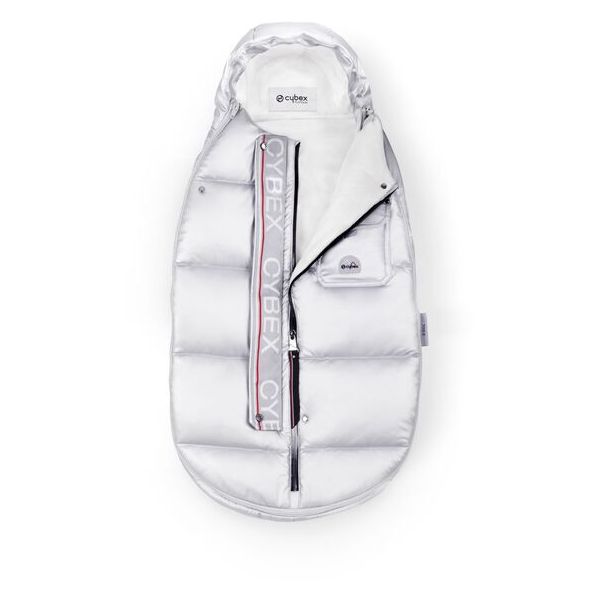 Cybex Platinum Winter Footmuff Mini Arctic Silver - Silver
