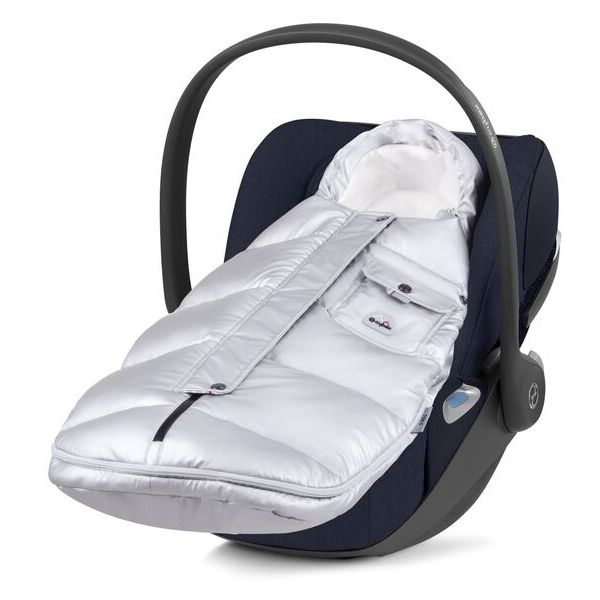 Cybex Platinum Winter Footmuff Mini Arctic Silver - Silver
