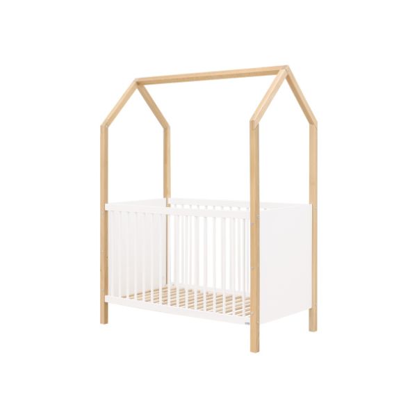 Bopita Babybed - Homy - Wit/Naturel