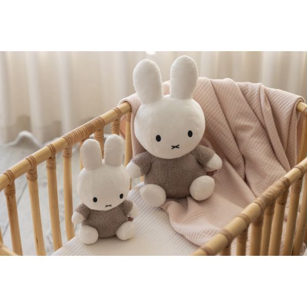 Nijntje Fluffy Knuffel - 35 cm - Taupe