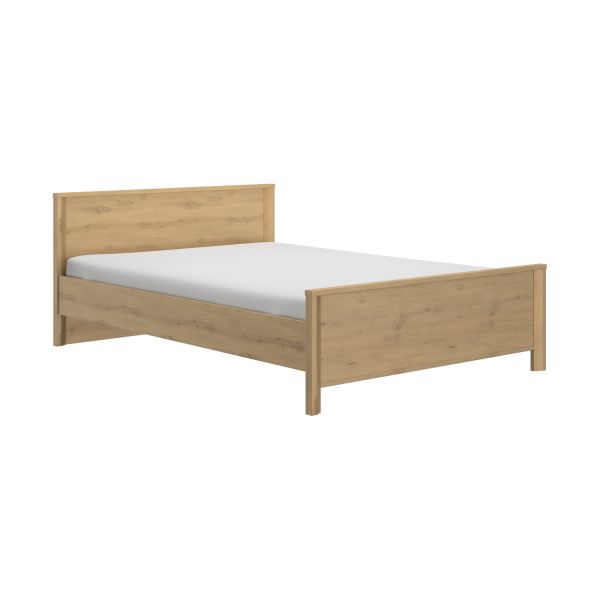 Gautier Lugano Bed - 140 x 200 cm - Artisan Eiken