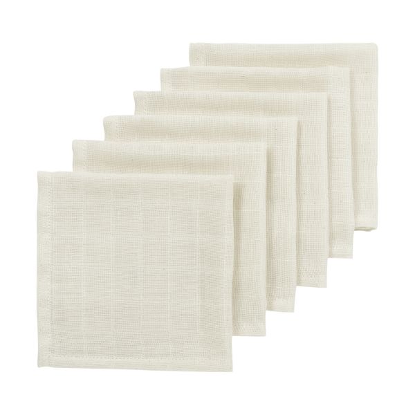 Meyco Hydrofiele Doeken - 6 Stuks - 30 x 30 cm - Nature Meyco Hydrofiele Doeken - 6 Stuks - 30 x 30 cm - Nature