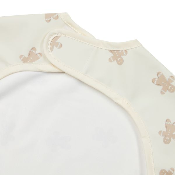 Meyco Baby Gingerbread Mouwslab - Soft Sand Meyco Baby Gingerbread Mouwslab - Soft Sand