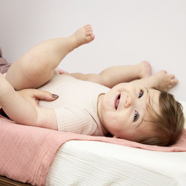 Meyco Baby Uni Aankleedkussenhoes - 50 x 70 cm - Pre-Washed Hydrofiel - Naturel Meyco Baby Uni Aankleedkussenhoes - 50 x 70 cm - Pre-Washed Hydrofiel - Naturel