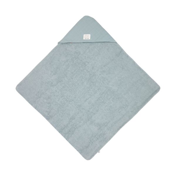 Lässig Hydrofiele Badcape - Dots Powder Blue