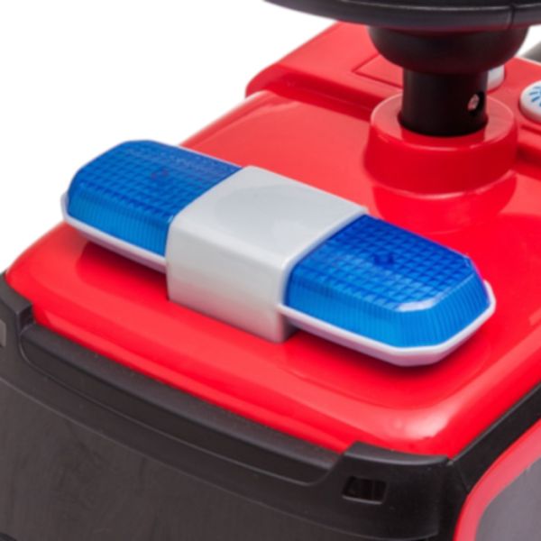 Puck Loopauto - Mercedes Brandweerauto - Rood