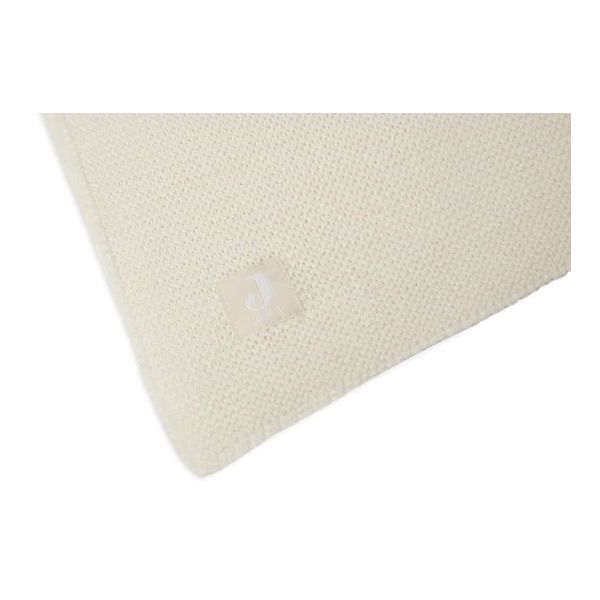 Jollein Ledikantdeken - Basic Knit - 100x150 cm - Ivory