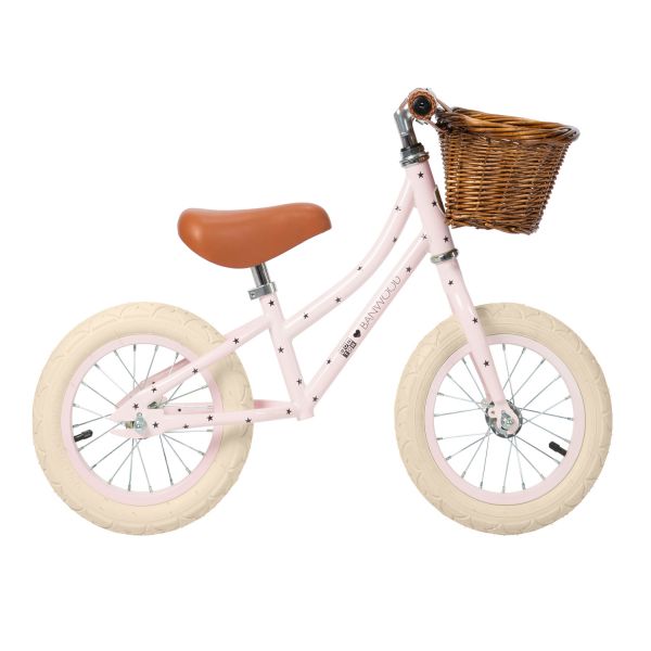 Banwood First Go Loopfiets Bonton Pink Banwood First Go Loopfiets Bonton Pink