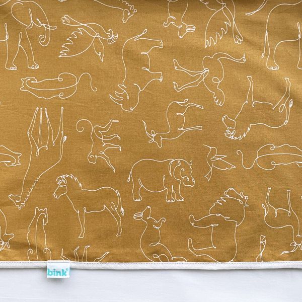 Bink Bedding Savanne Wieglaken - 75 x 100 cm Bink Bedding Savanne Wieglaken - 75 x 100 cm