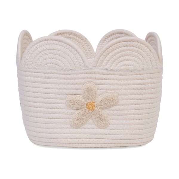 Childhome Flower Mand – 30 cm - Ecru