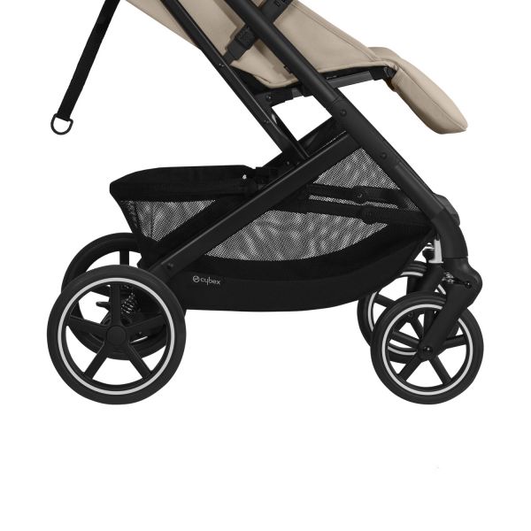 Cybex Beezy Buggy - Black Frame - Almond Beige