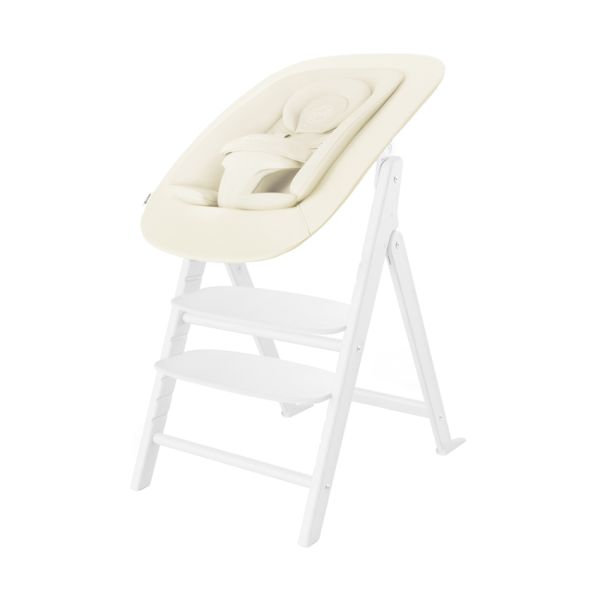 Cybex Click & Fold Kinderstoel 4-in-1 - All White / White