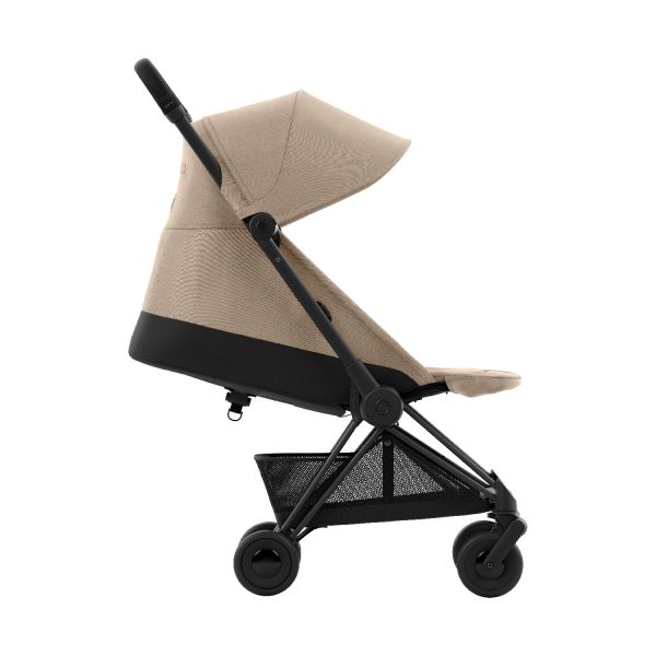 Cybex Coya Buggy - Matt Black Frame - Cozy Beige
