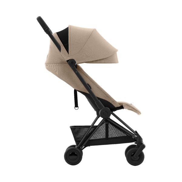 Cybex Coya Buggy - Matt Black Frame - Cozy Beige