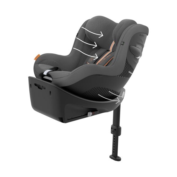 Cybex Sirona G I-Size Plus Autostoeltje - Lava Grey / Mid Grey