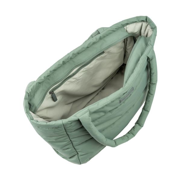 Done By Deer Quilted Changing Tote Bag Green