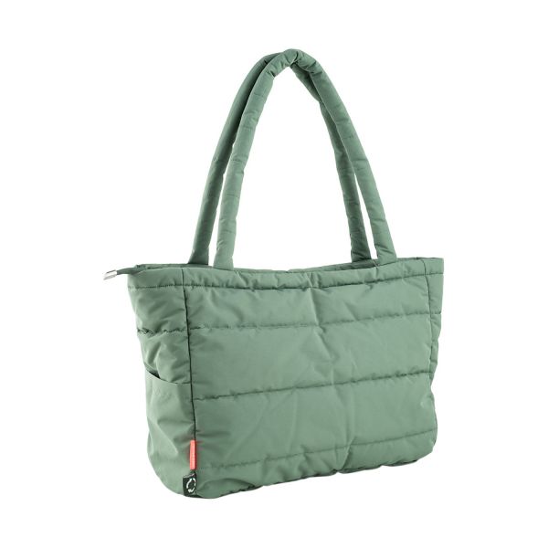 Done By Deer Quilted Changing Tote Bag Green