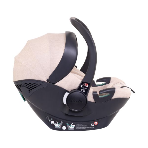 ICandy Cocoon Autostoel Met Base - Latte