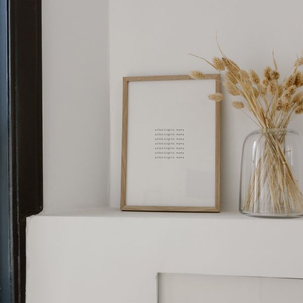 Ikpakjein Houten Lijst A4 - Allerliefste Mama