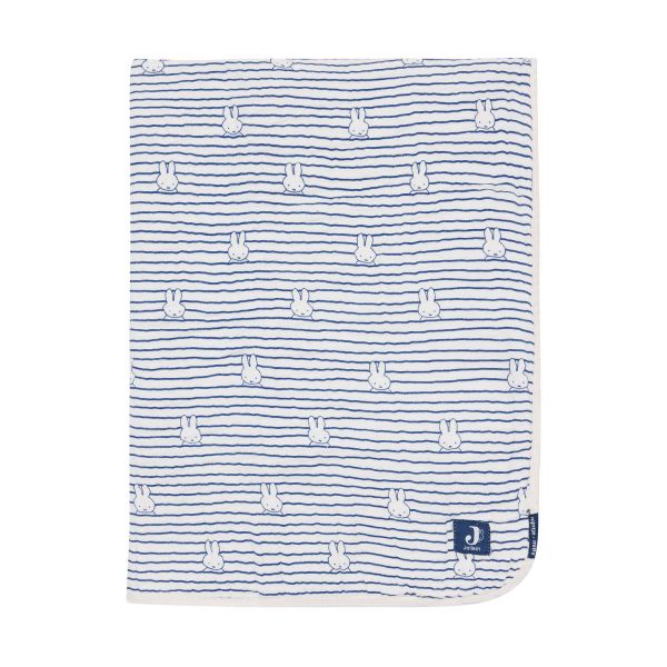 Jollein Miffy Wiegdeken - Hydrofiel - Stripe Navy