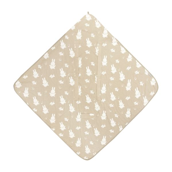Jollein Miffy en Snuffy Wikkeldeken - Olive Green