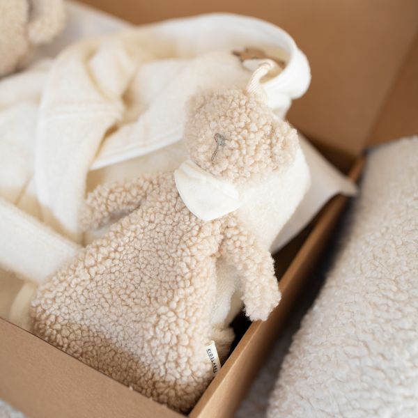 Kidslabel Speendoek Teddybeer - Beige