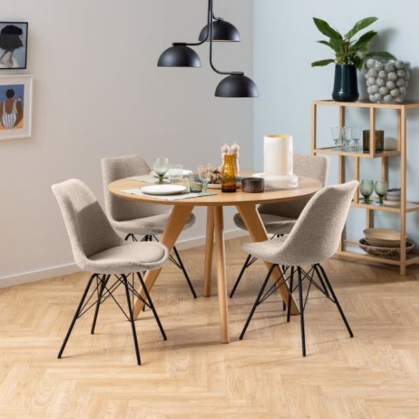 Kidsmill Isa Eetkamerstoel - Beige 