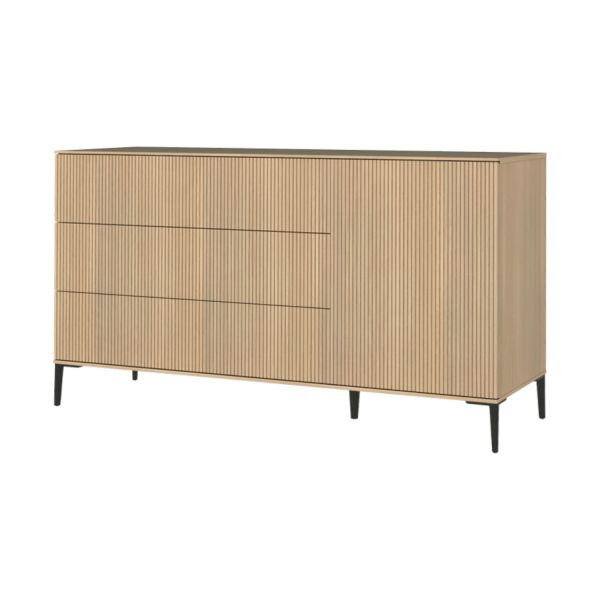 Kidsmill Levi Commode XL - Ronde Poot - Eiken