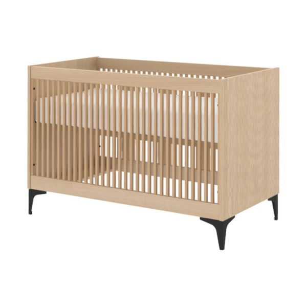 Kidsmill Levi Ledikant 60 x 120 cm - Incl. Rechte Poot - Naturel Eiken