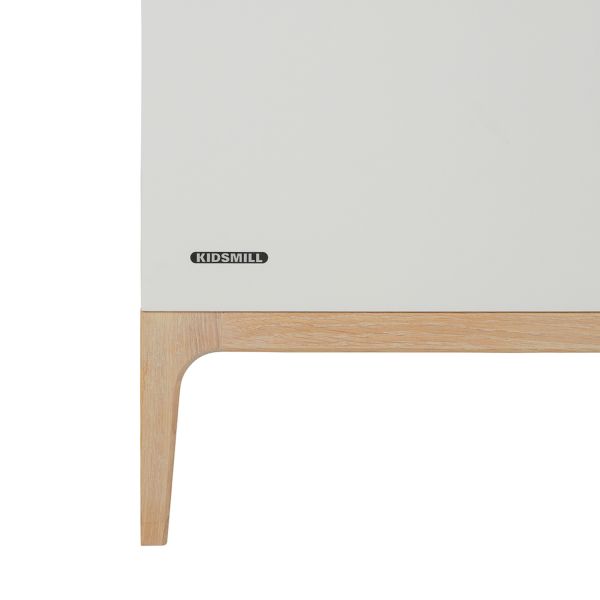 Kidsmill Intense II Commode - Mat Wit / Eiken