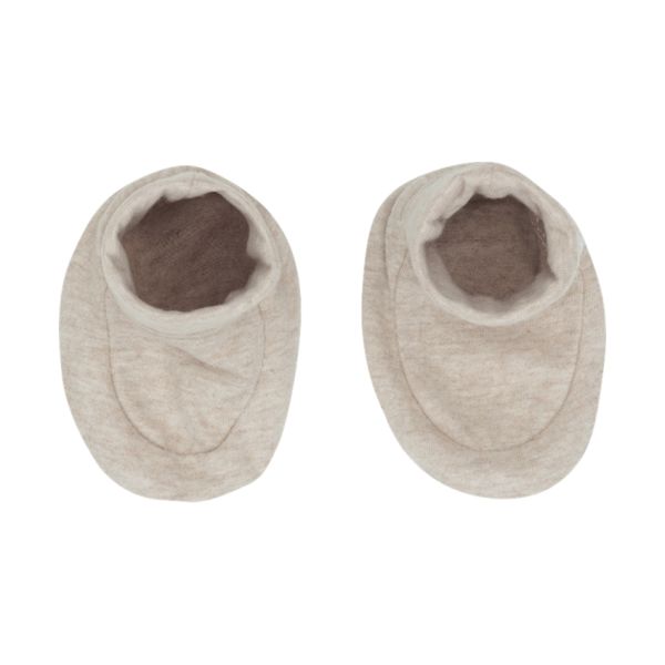 Klein Baby Slofjes – Beige Melange