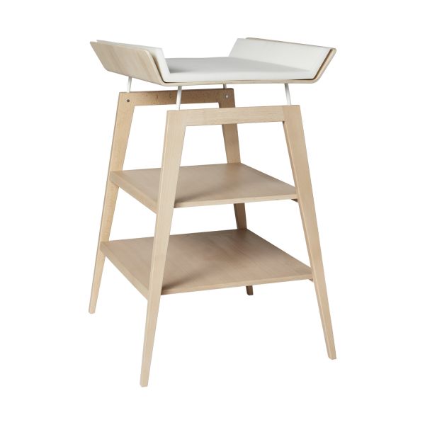 Leander Linea Verschoontafel Incl. Waskussen - Beech