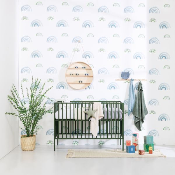 Europe Baby - Ledikant - Liam II - 60x120 - Dark Green