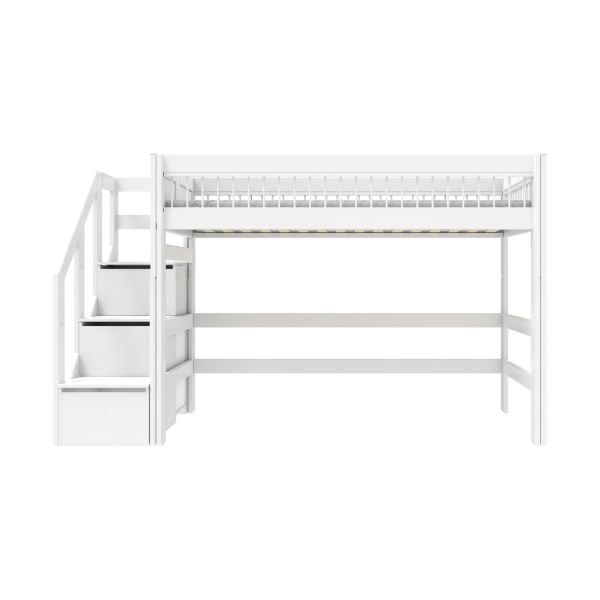 LifeTime Breeze Lage Hoogslaper – Trapkast – Luxe Lattenbodem