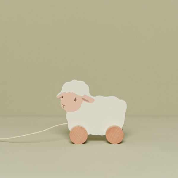 Little Dutch Little Farm Trekfiguur - Schaap