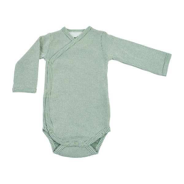 Lodger Ciumbelle Overslagromper Lange Mouw - Mt. 68 - Peppermint