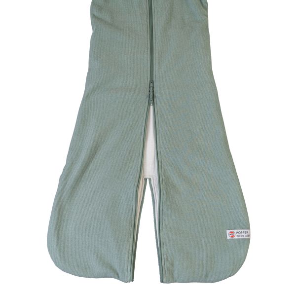 Lodger Hopper Nomad Rib Slaapzak - Mt. 68-80 - Peppermint