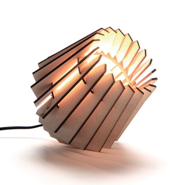 Van Tjalle en Jasper Spot-nik Vloerlamp - Naturel