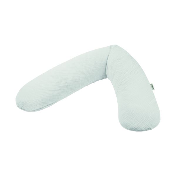Theraline Hoes Voedingskussen - Muslin - Light Grey