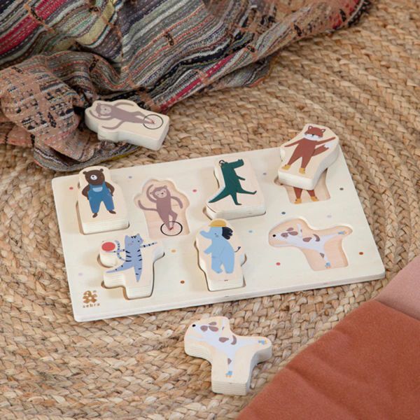 Sebra Teeny Toes / Busy Builders Puzzel