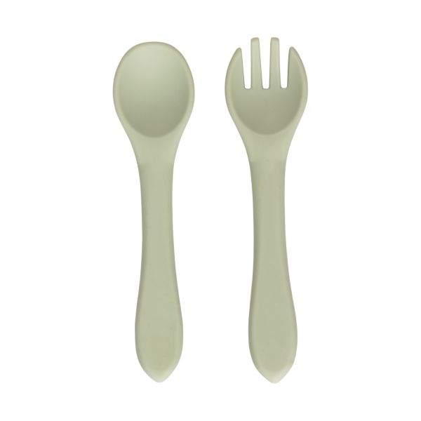 DAY Bestekset - Siliconen - Misty Green