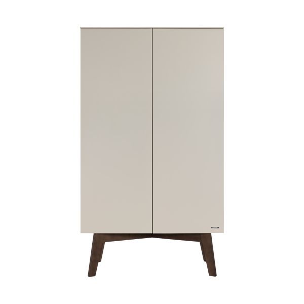 Kidsmill Sixties Kinderkamer Oatmeal | Bed 90 x 200 cm + Kast 2-Deurs