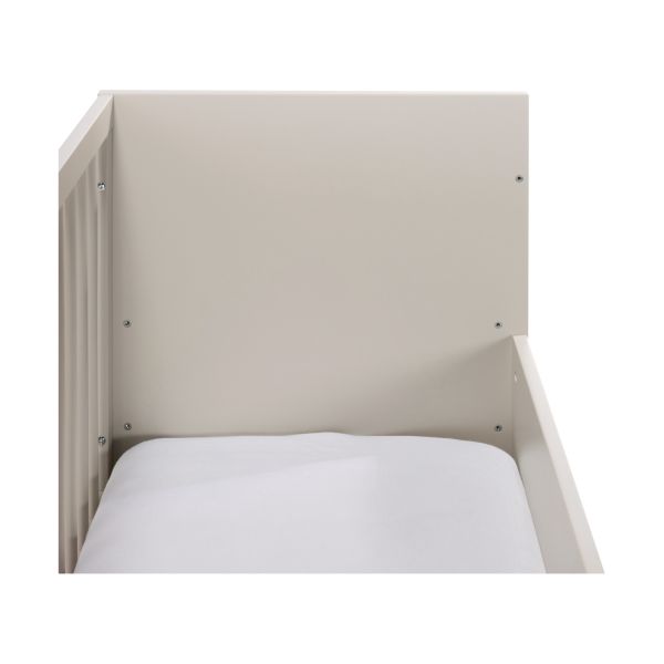 Kidsmill Sixties Babykamer Oatmeal / Walnoot | Bed 60 x 120 cm + Commode