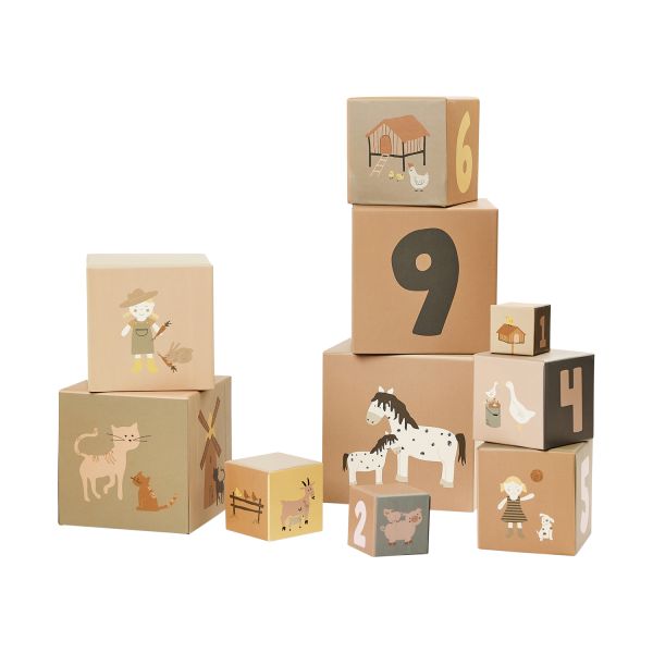 Smallstuff Farm and Dolls Stapelblokken Smallstuff Farm and Dolls Stapelblokken