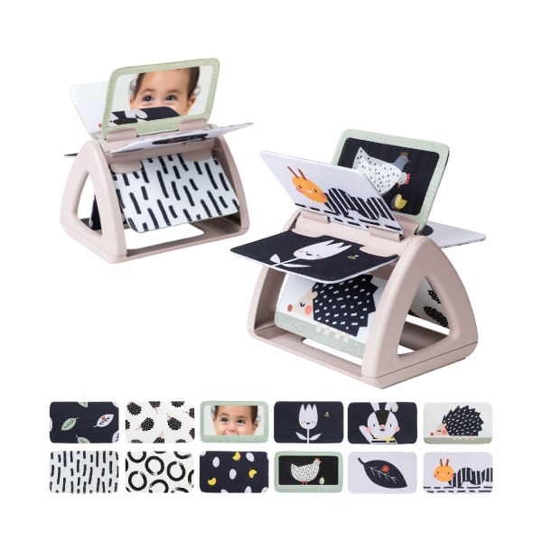 Taf Toys Black & White Spinning Babyboekje