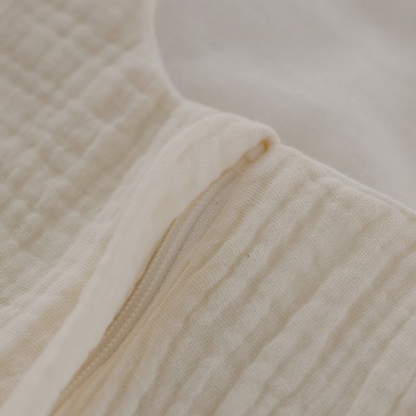 Träumeland Liebmich Zomerslaapzak - 60 cm - Mousseline - Beige Träumeland Liebmich Zomerslaapzak - 60 cm - Mousseline - Beige